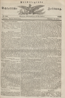 Privilegirte Schlesische Zeitung. 1846, № 282 (2 December) + dod.