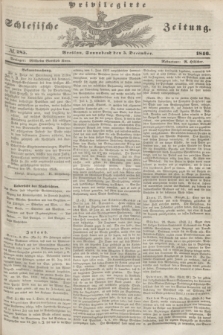 Privilegirte Schlesische Zeitung. 1846, № 285 (5 December) + dod.