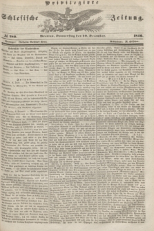 Privilegirte Schlesische Zeitung. 1846, № 289 (10 December) + dod.