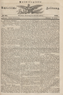 Privilegirte Schlesische Zeitung. 1846, № 292 (13 December) + dod.