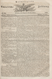 Privilegirte Schlesische Zeitung. 1846, № 293 (15 December) + dod.