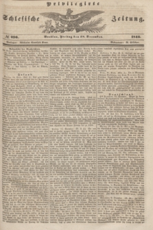 Privilegirte Schlesische Zeitung. 1846, № 296 (18 December) + dod.