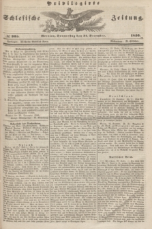 Privilegirte Schlesische Zeitung. 1846, № 305 (31 December) + dod.