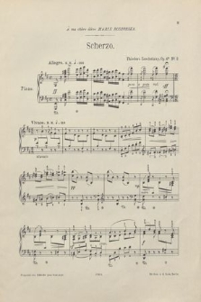Deux morceaux : op. 47. No. 2, Scherzo