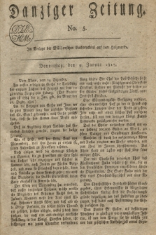 Danziger Zeitung. 1817, No. 5 (9 Januar)