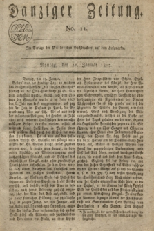 Danziger Zeitung. 1817, No. 11 (20 Januar)