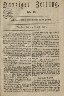 Danziger Zeitung. 1817, No. 16 (28 Januar)