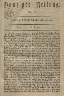 Danziger Zeitung. 1817, No. 18 (31 Januar)