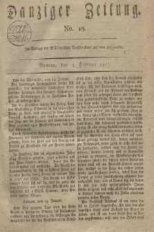 Danziger Zeitung. 1817, No. 19 (3 Februar)