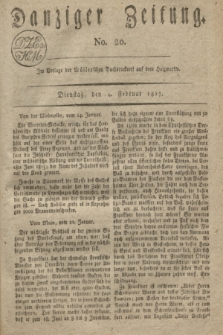 Danziger Zeitung. 1817, No. 20 (4 Februar)