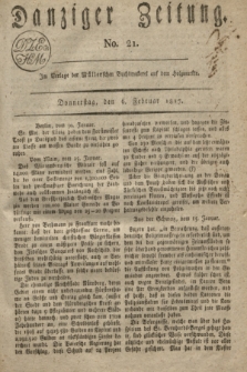 Danziger Zeitung. 1817, No. 21 (6 Februar)
