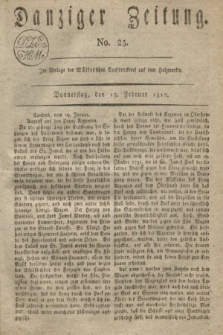 Danziger Zeitung. 1817, No. 25 (13 Februar)