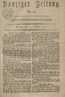 Danziger Zeitung. 1817, No. 31 (24 Februar)