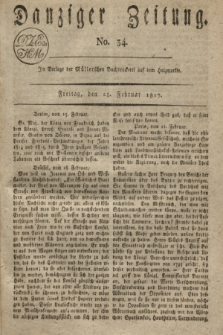 Danziger Zeitung. 1817, No. 34 (28 Februar)