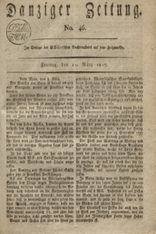 Danziger Zeitung. 1817, No. 46 (21 März)