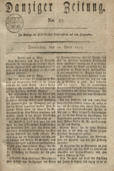 Danziger Zeitung. 1817, No. 57 (10 April)