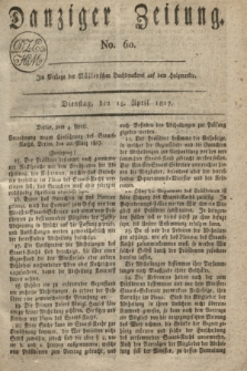 Danziger Zeitung. 1817, No. 60 (15 April)