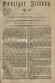 Danziger Zeitung. 1817, No. 66 (25 April)