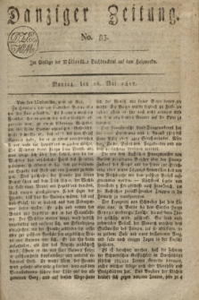 Danziger Zeitung. 1817, No. 83 (26 Mai)
