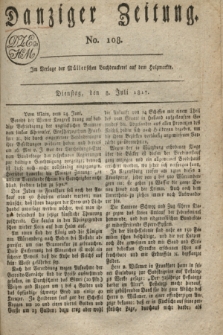 Danziger Zeitung. 1817, No. 108 (8 Juli)