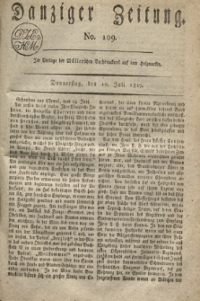 Danziger Zeitung. 1817, No. 109 (10 Juli)