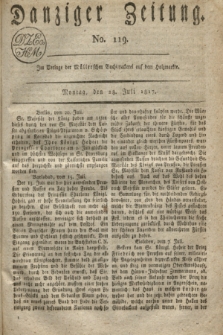 Danziger Zeitung. 1817, No. 119 (28 Juli)