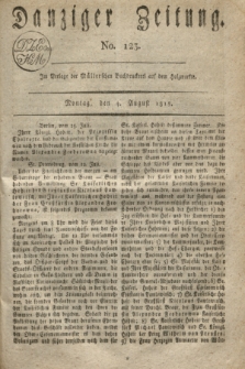 Danziger Zeitung. 1817, No. 123 (4 August)