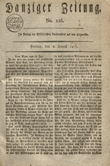 Danziger Zeitung. 1817, No. 126 (8 August)