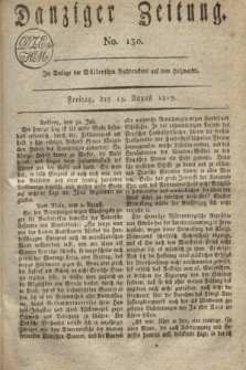 Danziger Zeitung. 1817, No. 130 (15 August)