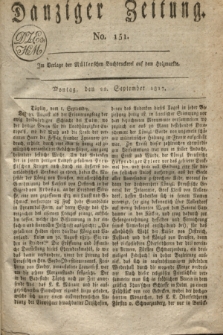Danziger Zeitung. 1817, No. 151 (22 September)