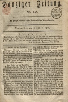 Danziger Zeitung. 1817, No. 155 (29 September)