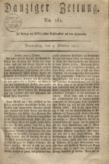 Danziger Zeitung. 1817, No. 161 (9 Oktober)
