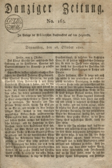 Danziger Zeitung. 1817, No. 165 (16 Oktober)