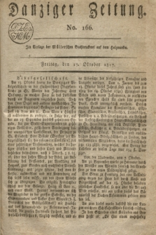Danziger Zeitung. 1817, No. 166 (17 Oktober)
