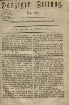 Danziger Zeitung. 1817, No. 167 (20 Oktober)