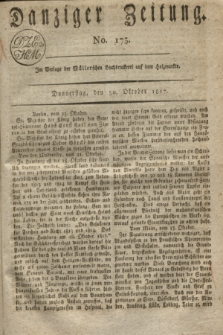 Danziger Zeitung. 1817, No. 173 (30 Oktober)