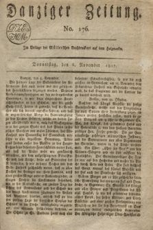 Danziger Zeitung. 1817, No. 176 (6 November)