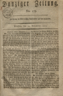 Danziger Zeitung. 1817, No. 179 (11 November)