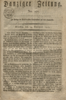Danziger Zeitung. 1817, No. 187 (25 November)
