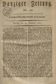 Danziger Zeitung. 1817, No. 189 (28 November)