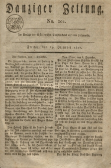 Danziger Zeitung. 1817, No. 201 (19 Dezember)