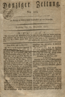 Danziger Zeitung. 1817, No. 205 (26 Dezember)