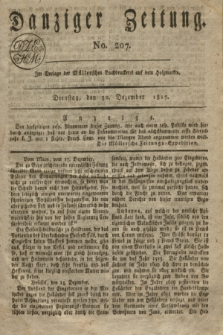 Danziger Zeitung. 1817, No. 207 (30 Dezember)