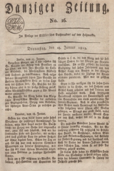 Danziger Zeitung. 1819, No. 16 (28 Januar)