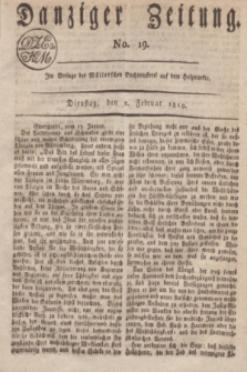 Danziger Zeitung. 1819, No. 19 (2 Februar)