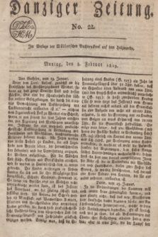 Danziger Zeitung. 1819, No. 22 (8 Februar)