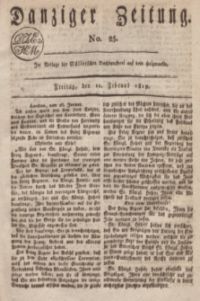 Danziger Zeitung. 1819, No. 25 (12 Februar)
