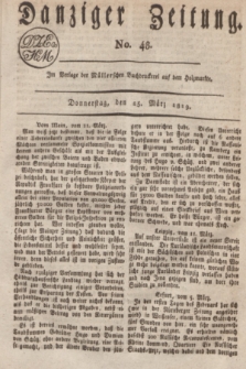 Danziger Zeitung. 1819, No. 48 (25 März)