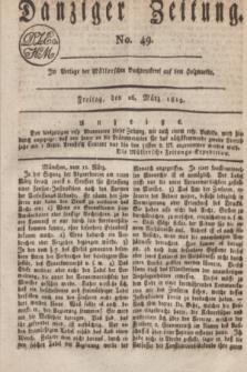 Danziger Zeitung. 1819, No. 49 (26 März)
