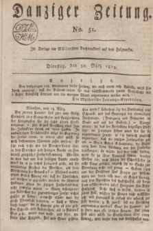 Danziger Zeitung. 1819, No. 51 (30 März)